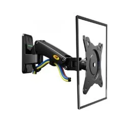 NBmounts F120 17-27" Gas Spring Wall Mount Single Arm Monitor Bracket
