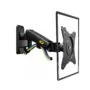 NBmounts F120 17-27" Gas Spring Wall Mount Single Arm Monitor Bracket