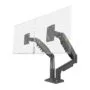 NBMounts F160 Dual Arm Gas Desk Monitor Mount