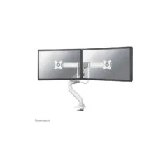 Neomounts Full Motion Tischhalterung für zwei Flachbildschirme 17-32'' 7KG 2x 8KG White