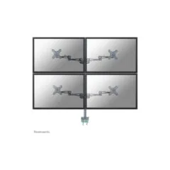 Neomounts Tischhalterung für vier Flachbildschirme bis 27' (69 cm) 6KG FPMA-D935D4