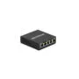 NETGEAR GS305E-100PES - 5-Port Gigabit Smart Desktop Switch, Managed, Black, Fanless