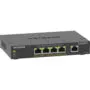 NETGEAR GS305EP-100PES - 5-Port Gigabit Managed L2/L3 PoE+ Switch (4 PoE+ ports, 63W) - Black