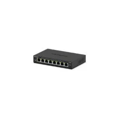 NETGEAR GS308E-400EUS - 8-Port Gigabit Managed L2/L3 Switch, Black, DC 12V