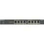 NETGEAR GS308PP - 8-Port Gigabit Unmanaged Switch, PoE+ 130W, Rackmountable, Black