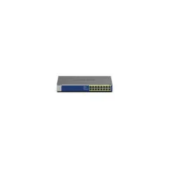 NETGEAR GS516PP-100EUS - 16-Port Gigabit Unmanaged PoE+ Switch, 260W Budget, Rackmount, Blue/Grey