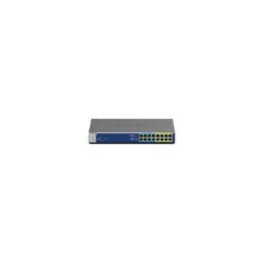 NETGEAR GS516UP-100EUS - 16-Port Gigabit Unmanaged PoE Ultra60 Switch, 380W Budget, Grey Metal Rackmount