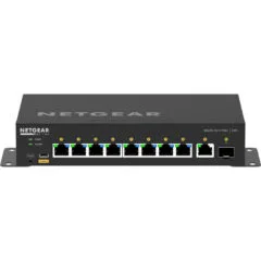 NETGEAR GSM4210PD-100EUS - 8x Gigabit PoE+ (30W) 110W Budget, 1x1G+1xSFP, Managed L2/L3, ARM Cortex-A9 1.25GHz, 2GB, Black