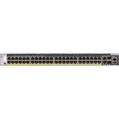 NETGEAR M4300-52G-PoE+ - 52-Port Gigabit PoE+ Managed Switch, 1000W PSU, 1U Rackmount
