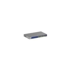 NETGEAR Switch 24-port 10/100/1000 - GS728TXP-300EUS - Black, L2/L3 Managed, 4x SFP+, PoE, Rackmount