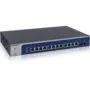 NETGEAR XS512EM-100NUS - 12-Port 10G RJ45 + 2x SFP+ Managed L2 Switch, 1U Rackmount, Blue/Grey