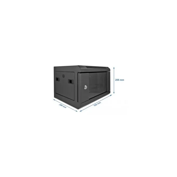 Network Cabinet - 25.4 cm (10') glass door, IT cabinet — image 3