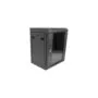 Network Cabinet - 25.4 cm (10') network cabinet with glass door, IT cabinet