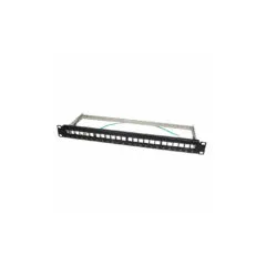 NK4042 19'UNLOADED PATCH PANEL FOR 24 KEYSTONE JACKS 1U LOGILINK