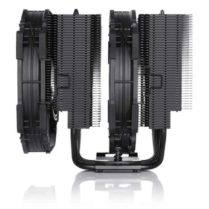 Noctua NH-D15 chromax.black Dual 140mm PWM CPU Cooler - Black — image 4
