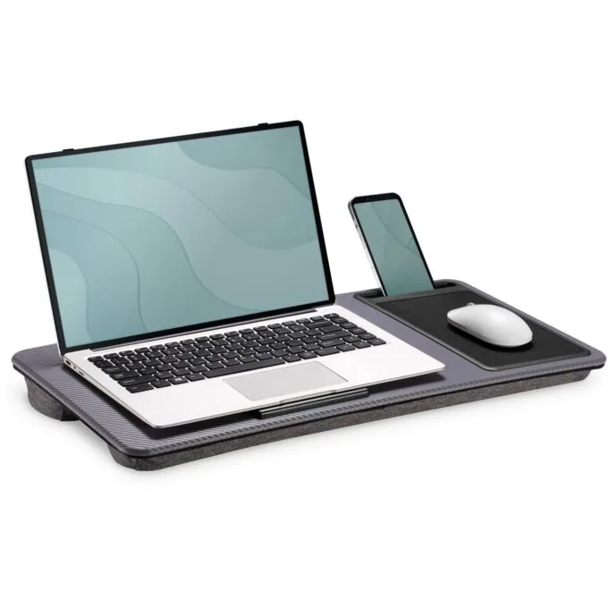 Notebook Desk - Mobile Slot Mousepad - Fits laptops up to 17 inches — image 2