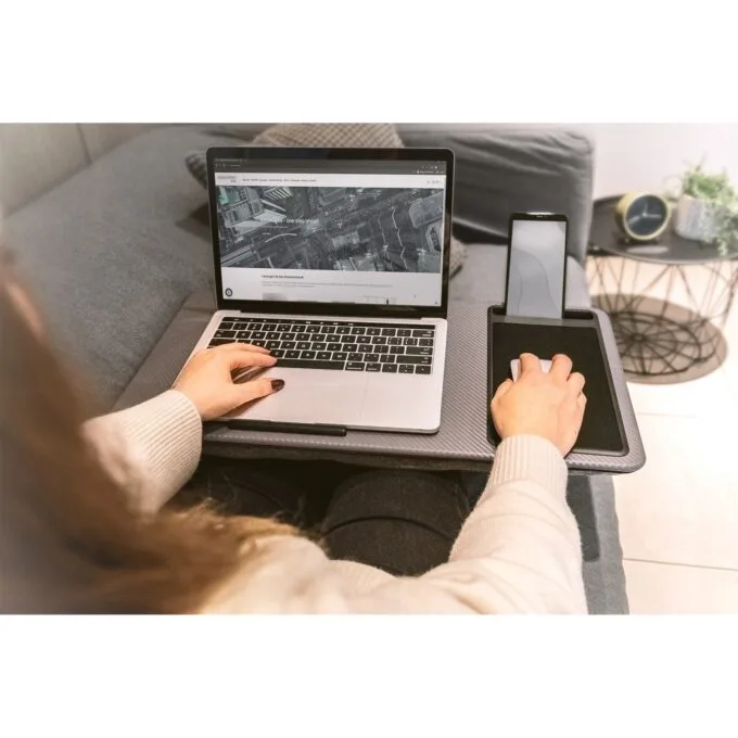 Notebook Desk - Mobile Slot Mousepad - Fits laptops up to 17 inches — image 3