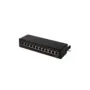 NP0017 CAT.6 PATCH PANEL 12 PORT SHIELDED, DESKTOP, BLACK, LOGILINK