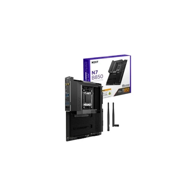 NZXT Mainboard - N7 B850 - Black — image 1