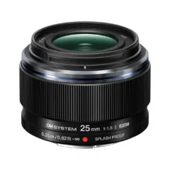 Olympus 25mm f/1.8 II - ES-M2518 - Black, Micro Four Thirds