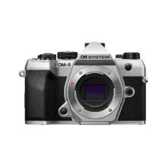 Olympus OM-5 II Mirrorless Camera Body - OM-5 II - Silver, 20MP Micro Four Thirds