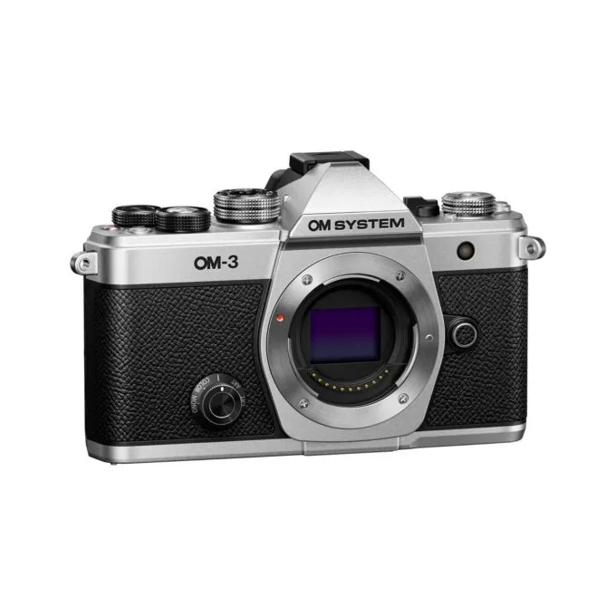 Olympus OM-System OM-3 - OM-3 - Silver, Micro Four Thirds Mirrorless Body — image 2