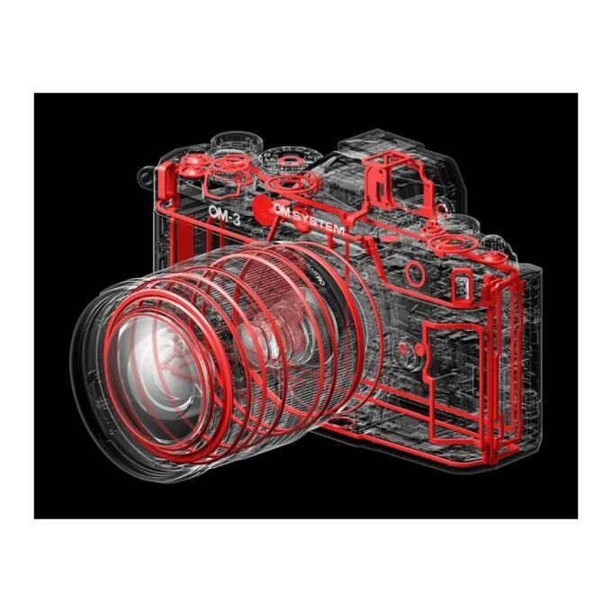 Olympus OM-System OM-3 - OM-3 - Silver, Micro Four Thirds Mirrorless Body — image 7