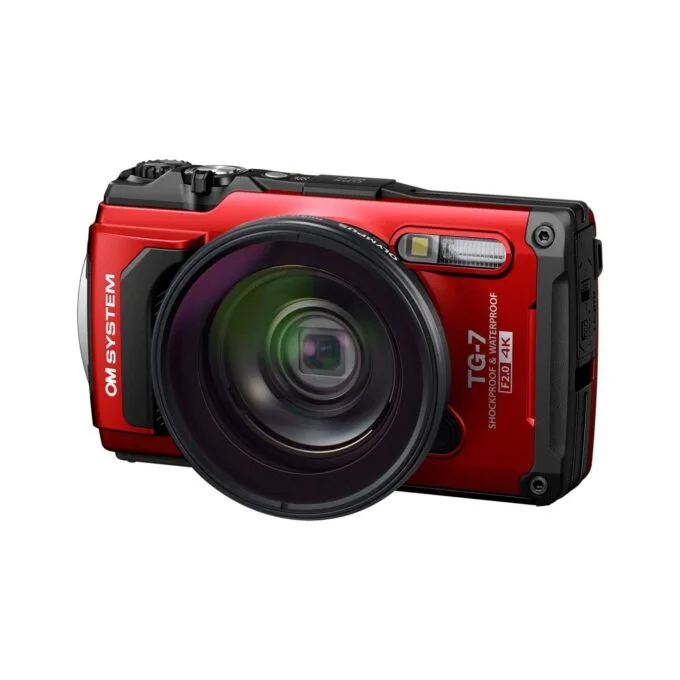 Olympus OM-System TG-7 Red Tough Camera Underwater - TG-7 - Red — image 4