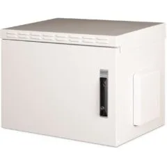 Outdoor wall-mount enclosure 7HE 490x600x450mm grey IP55