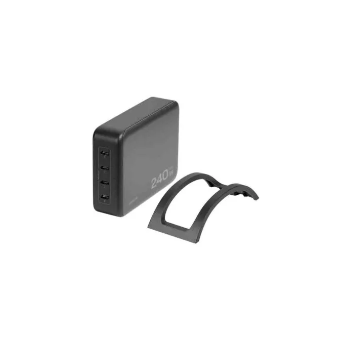 PA0353 CHARGER 240W GaN TECHNOLOGY 4xUSB TYPE-C (PD3.1) BLACK LOGILINK — image 2