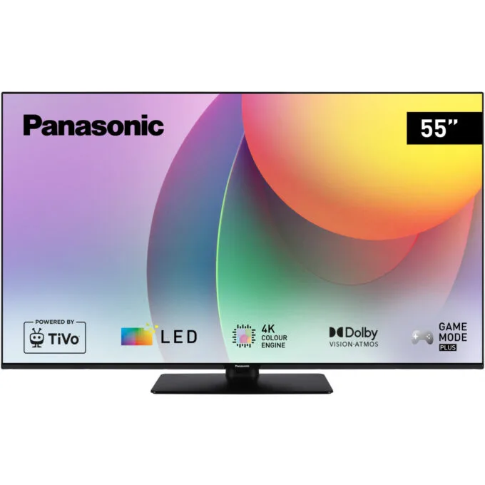 Panasonic TB-55W60AEZ - 55" 4K UHD LED Smart TV, Dolby Vision & HDR10, HDMI 2.1, Dolby Atmos, Black — image 1