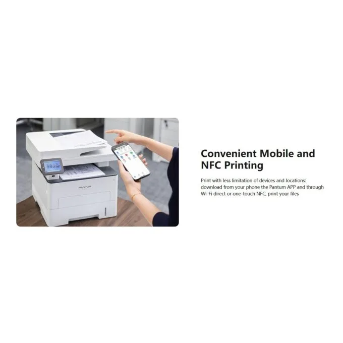 Pantum Laser MFP - M7310DW - WiFi ADF Duplex Touch 33ppm — image 10