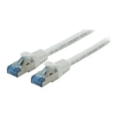 Patchkabel CAT6a RJ45 S FTP PiMF 3m Weiß