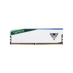 Patriot Viper Elite 5 RGB - PVER516G60C42W - DDR5 6000MHz, 16GB (1x16GB), Unbuffered, CL40, Intel XMP, AMD EXPO, Multicolour