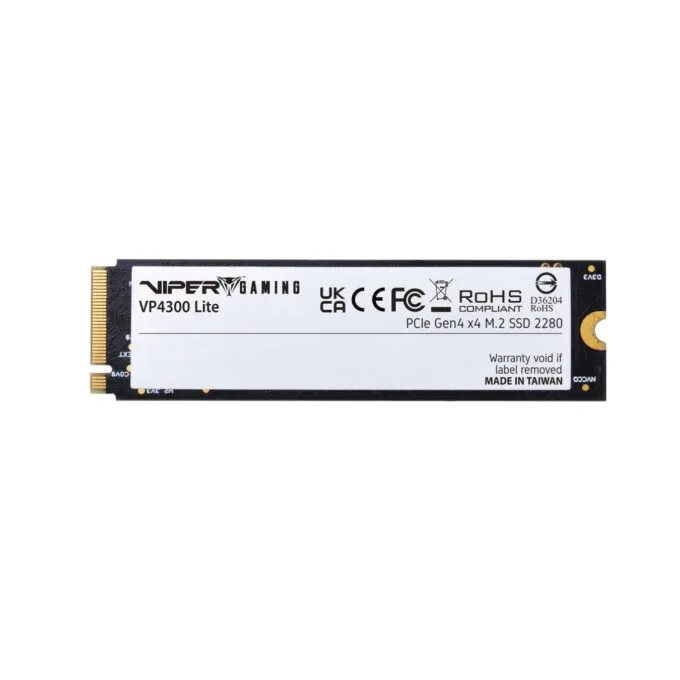 Patriot VP4300 Lite 2TB SSD - VP4300L2TBM28H - M.2 2280 NVMe PCIe Gen4 x4, Heatsink, 7400/6400MB/s — image 2