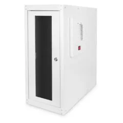 PC cabinet with glass door for computer chassis -