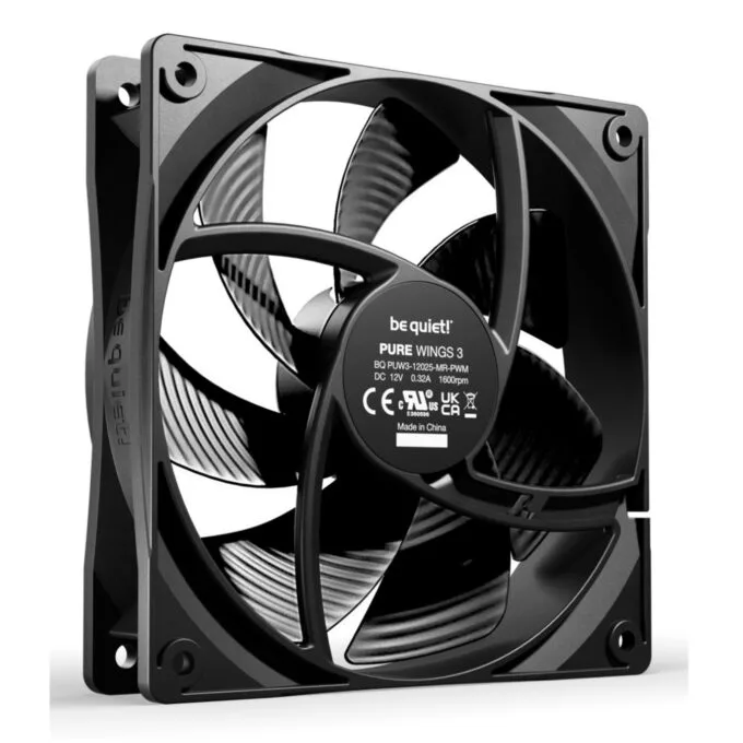 PC Case Fan Be Quiet! Pure Wings 3 PWM 120mm - BL141 - 3-pack — image 2