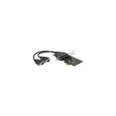 PCI Express card for 2 x serial RS-422 485 with 15 kV ESD protection