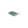 PCI Express Karte x4 to 4 x extern USB-A 3.2 Gen 1 (Quad Channel), USB-Controller