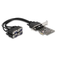 PCI Express Karte zu 4 x Seriell RS-232