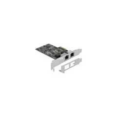 PCI Express x2 card to 2 x RJ45 2.5 Gigabit LAN RTL8125, LAN adapter