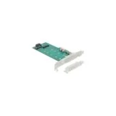 PCI Express x4 Card - 1 x M.2 Key B + 1 x NVMe M.2 Key M, Controller