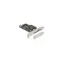 PCI Express x4 Karte zu 3 x USB Type-C + 2 x USB Typ-A - SuperSpeed USB 10 Gbps - Low Profile Formfaktor, USB-Controller