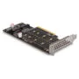 PCI Express x8 Karte zu 2 x intern NVMe M.2 Key M - Bifurcation - Low Profile Formfaktor