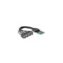 PCIe card to 8xSerial RS-232 DB9, interface card