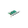 PCIe x1 card for 4x external USB Type-A 5 Gbit s, USB controller