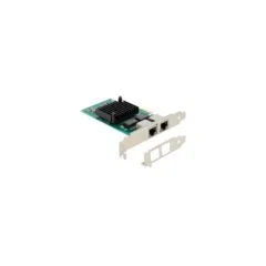 PCIe x1 to 2x RJ45 Gbit LAN-Adapter