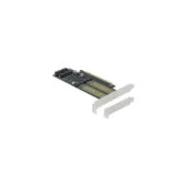 PCIe x16 Card - 1 x M.2 Key B + 1 x NVMe M.2 Key M + 1 x mSATA, Interface Card