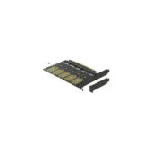 PCIe x16Karte to 5x M.2 Key B