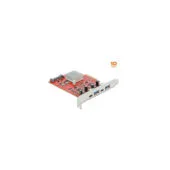 PCIe x4 to 2x USB 3.2 Gen 2 Typ-A + 2x USB-C, USB-Controller